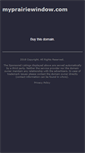 Mobile Screenshot of myprairiewindow.com